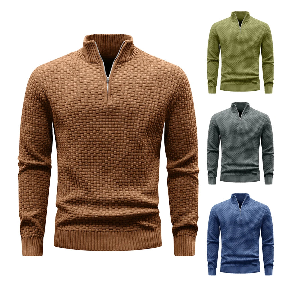 Men's Sweater, Quarter Zip, Polo Zip Pullover....20% OFF!