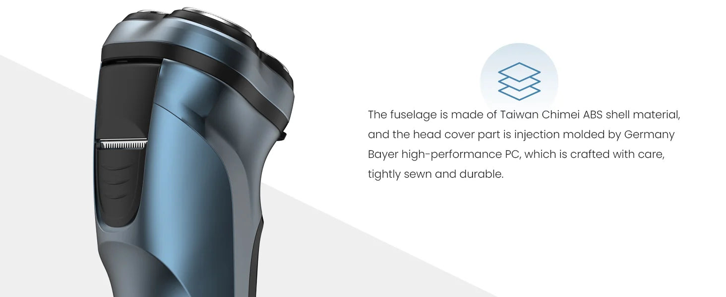 Men's Electric Razor, Rechargeable, Electric Razor Shaver, Wet/Dry Shave, 3 Sets Of Floating Heads....37.77% OFF!