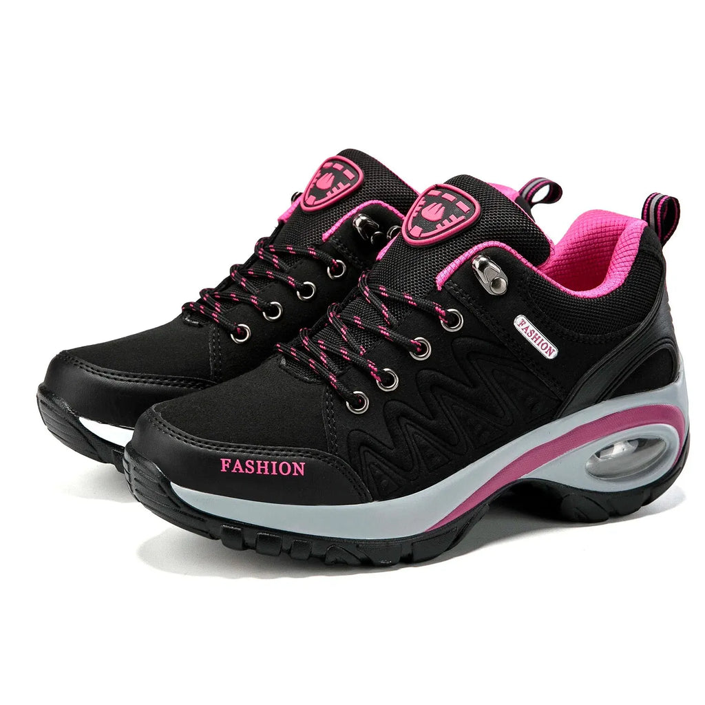 Women's Sneakers, Comfortable & Breathable, Lace Up, Waterproof, Slip On