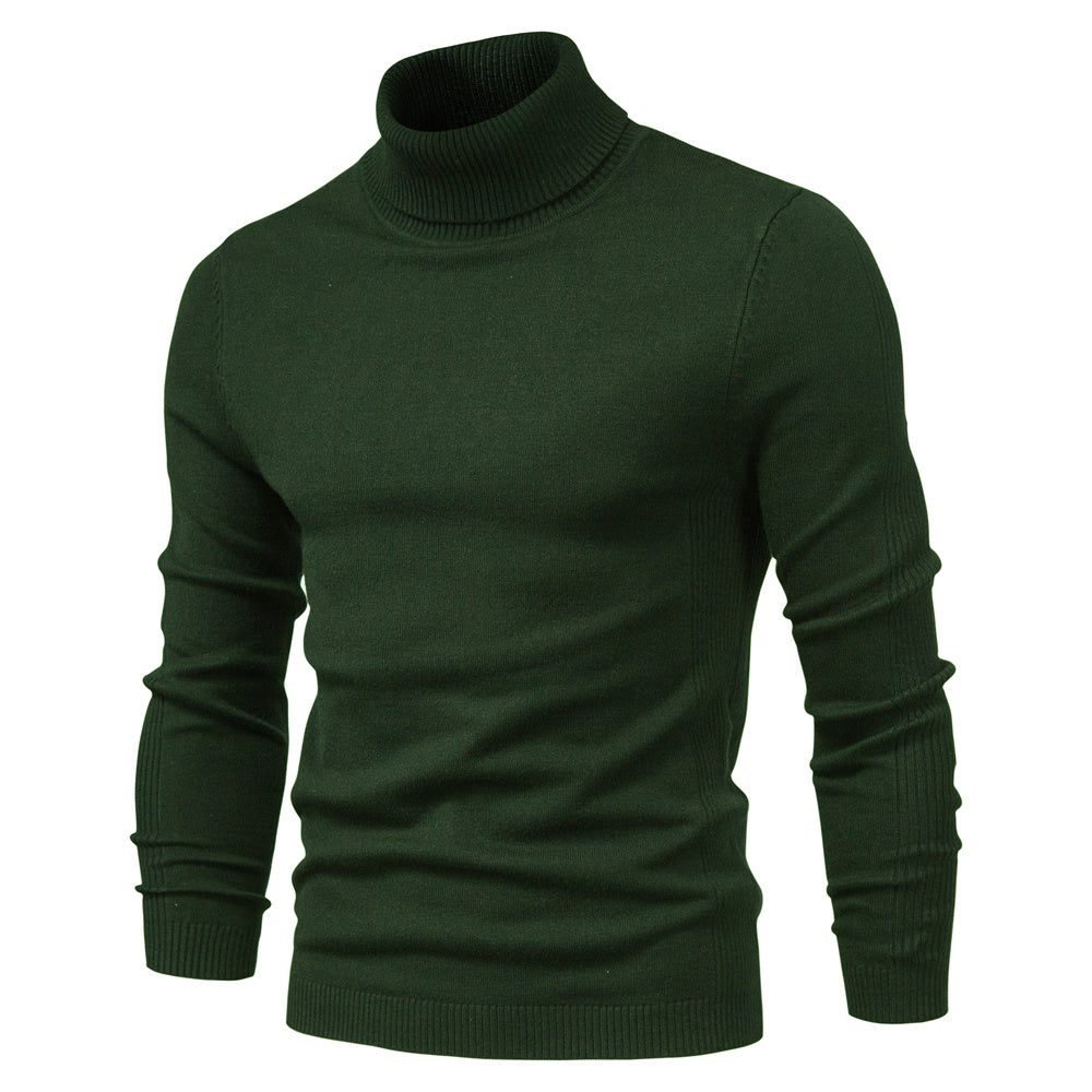 Men's Turtleneck Sweater, Casual Solid Color, Warm Pullover, High Quality, High Neck, Long Sleeve Sweater. STILL TRENDING ON GOOGLE, ONLY 8 REMAINING!