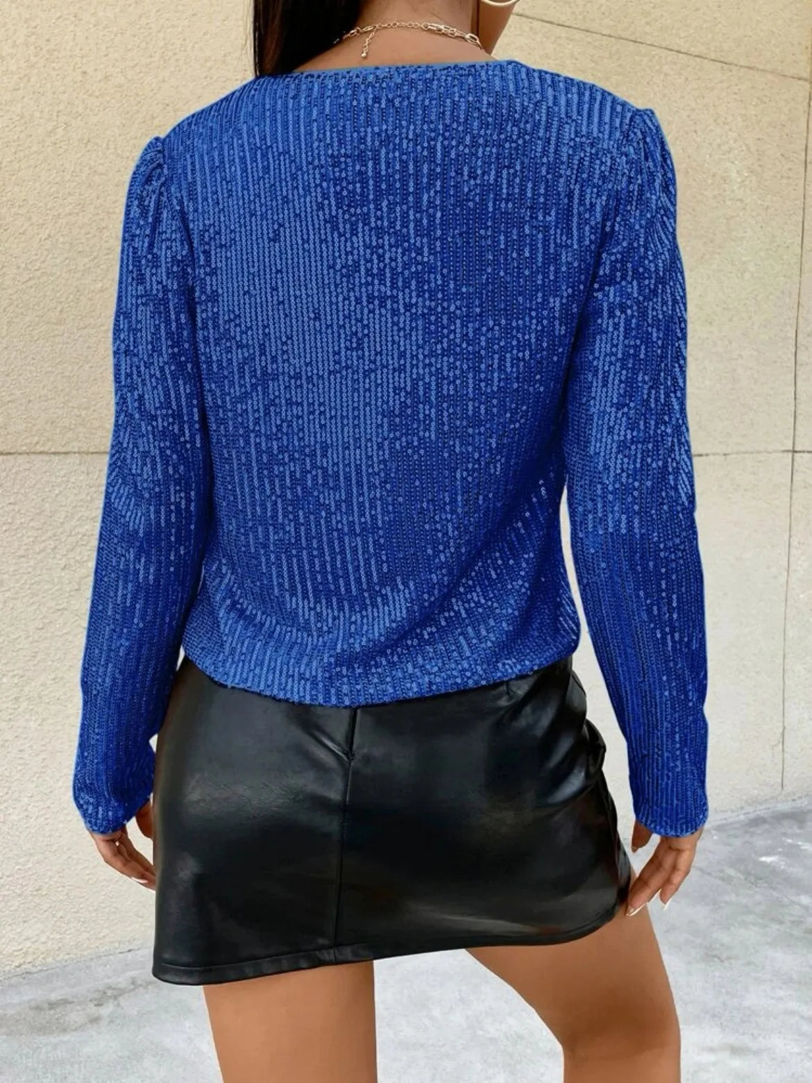 OK "Swifties"- Here You Go: Chic Shining Sequins, Open Blazer, Long Sleeve. TRENDING THIS WEEK!....20% OFF!