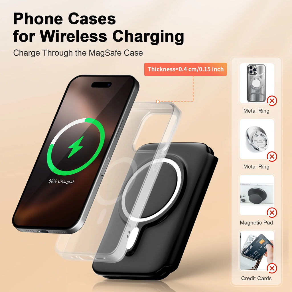 3 In 1 Wireless Charger Station, Magnetic-Foldable, 15W For Apple Devices iPhone 16 15 14 13 12 Pro/Pro Max/Plus/Watch & Air Pod...TRENDING THIS WEEK!