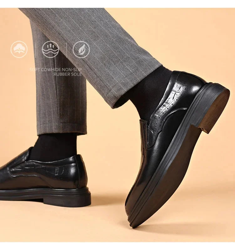 Men's Oxford Business Casual Leather Dress Shoes.....20% OFF! I HAVE SLIGHTLY OVER 100 LEFT!