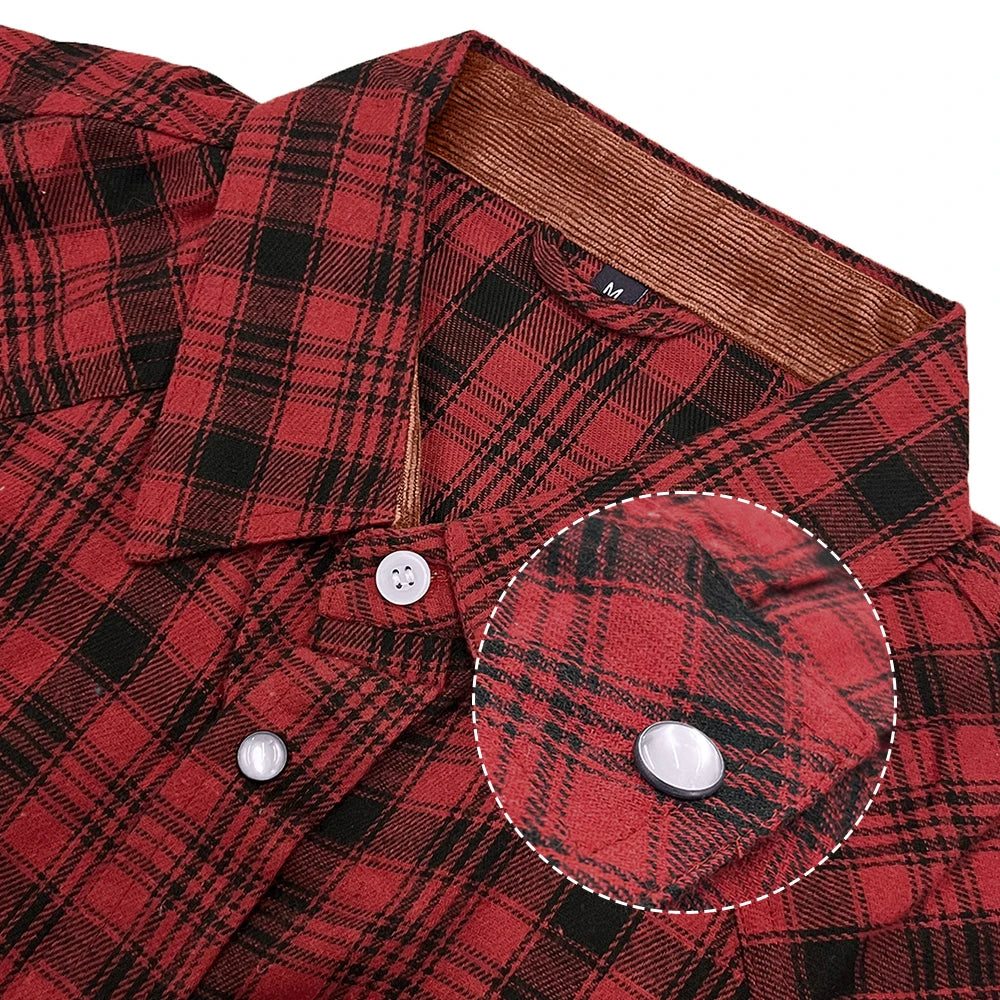Men's Flannel, Long Sleeve, Plaid, Checkered Brushed, Casual Snap Shirt...TRENDING THIS WEEK!