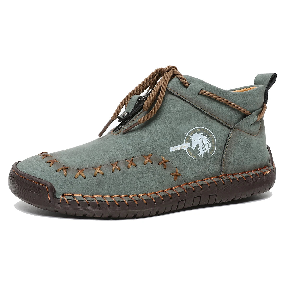 Western Chic Handmade Ankle Boots - Premium Hand-Stitched, Soft Leather, Casual Outdoor Shoes for Women - Comfortable, Durable.....20% OFF!