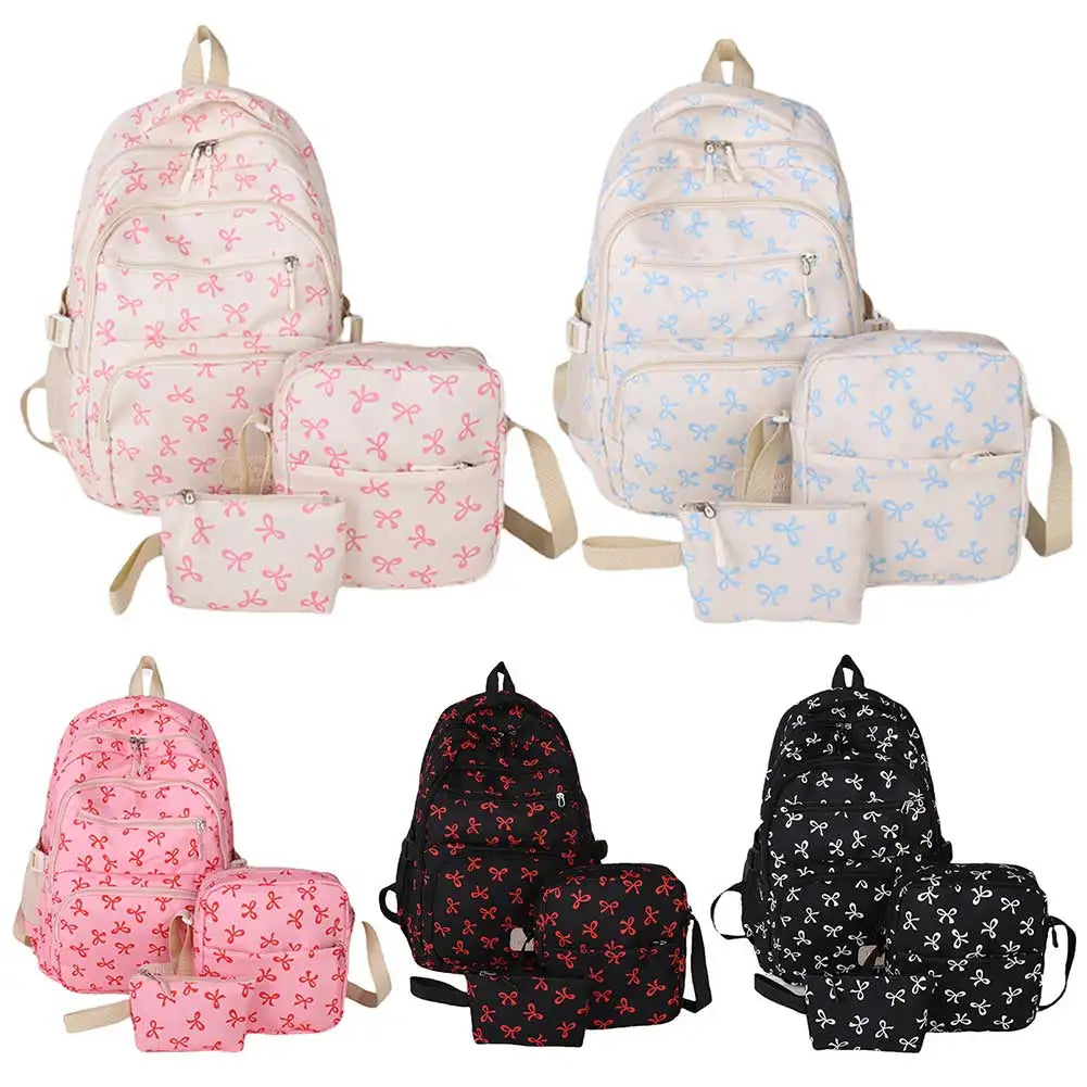 3 Piece/Set, Print, Backpack With Crossbody Bag & Small Purse....23.79% OFF!