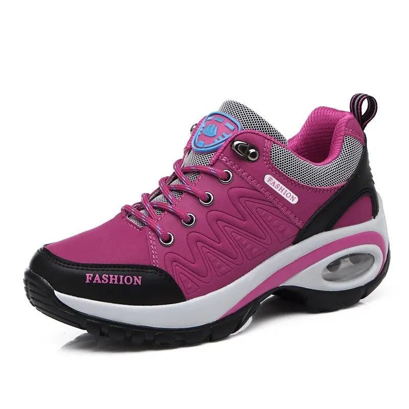 Women's Sneakers, Comfortable & Breathable, Lace Up, Waterproof, Slip On