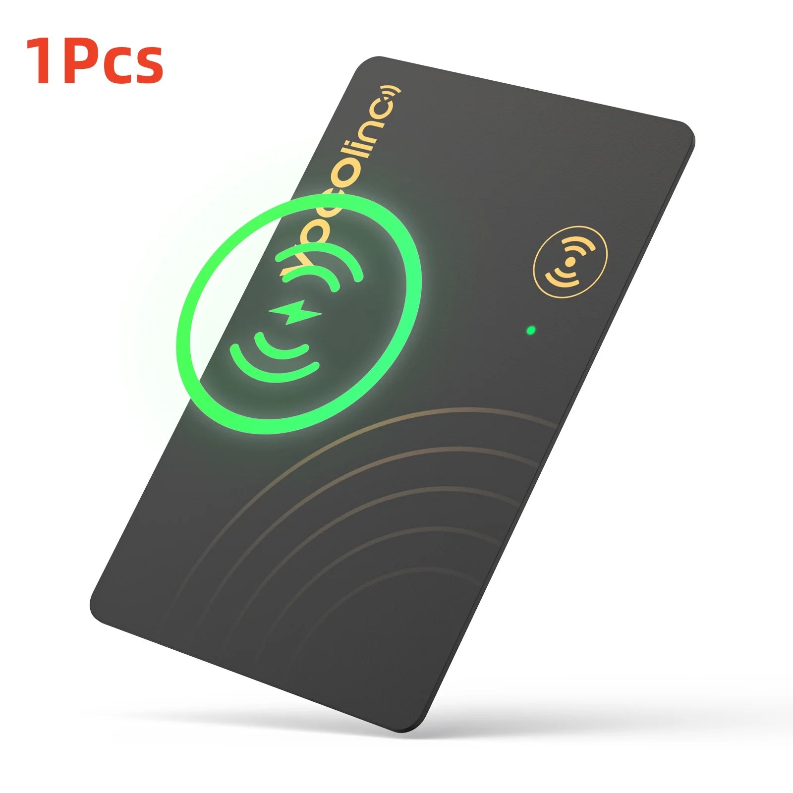 Wireless Charging Bluetooth Tracking Card, Global Locator, Smart Tag, Item Finder, Use With Find My (IOS Only), Full Charge is @3-6 Mo's. ONLY 7 MORE IN STOCK!