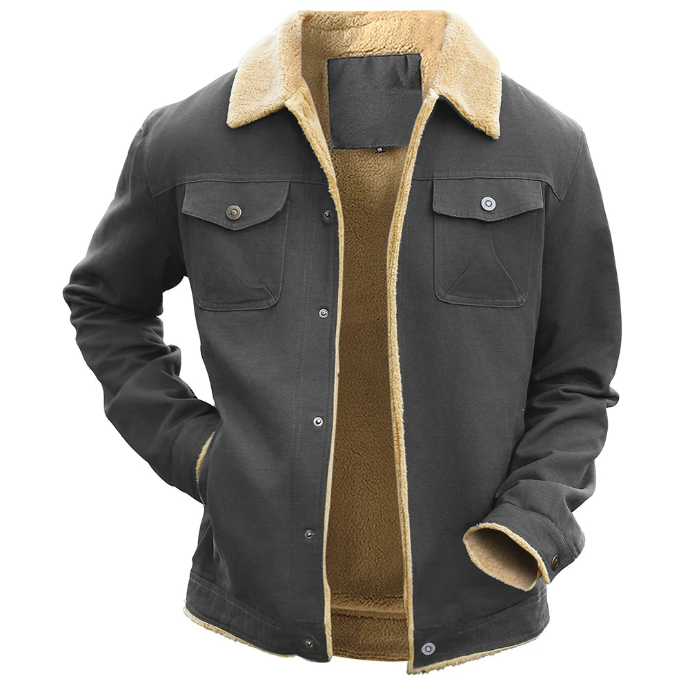 Men's Warm Waterproof Fleece, Lined High Quality Multi-Color Coat.....20% OFF!