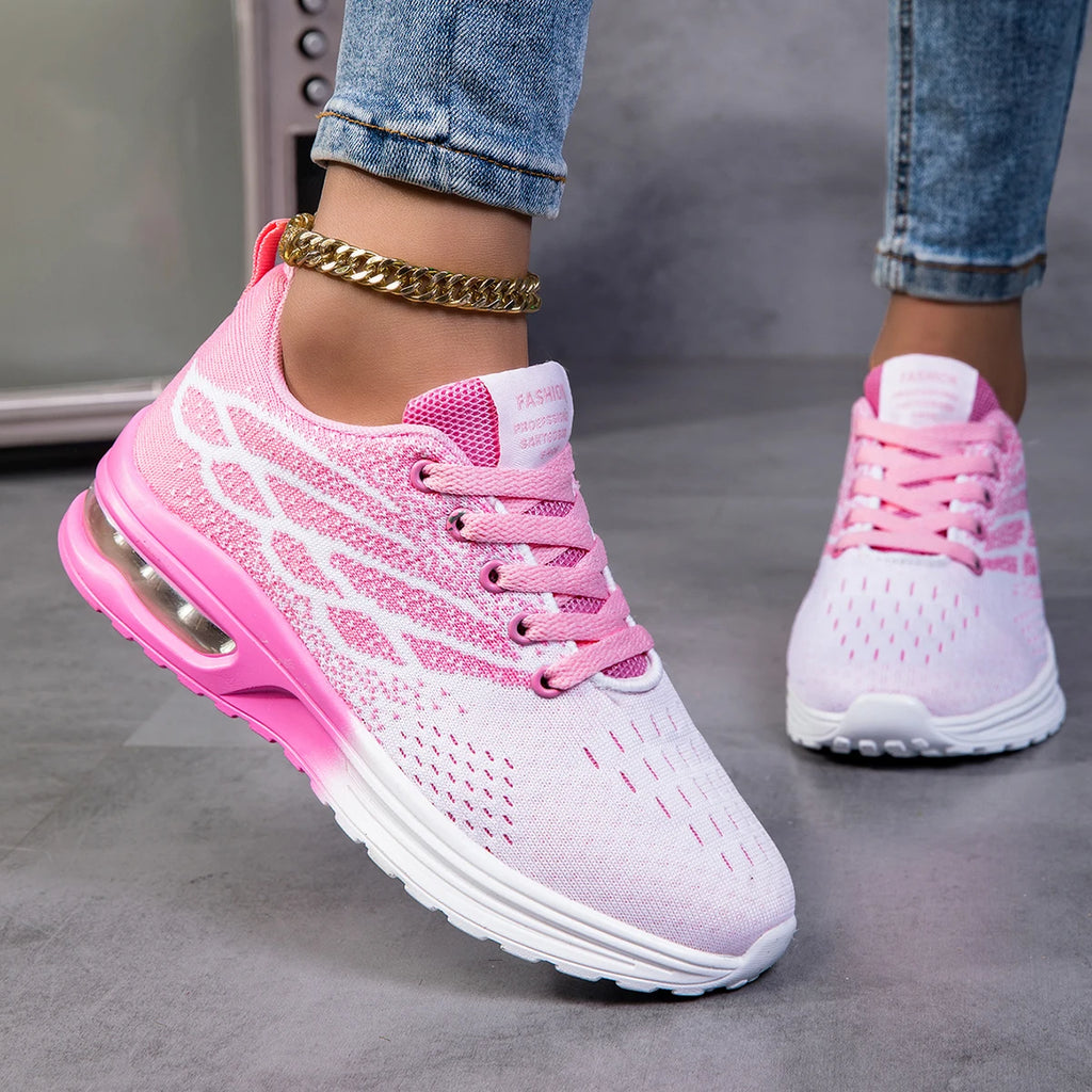 Women's Orthopedic Sneakers, Lightweight, Casual Air Running Shoes.