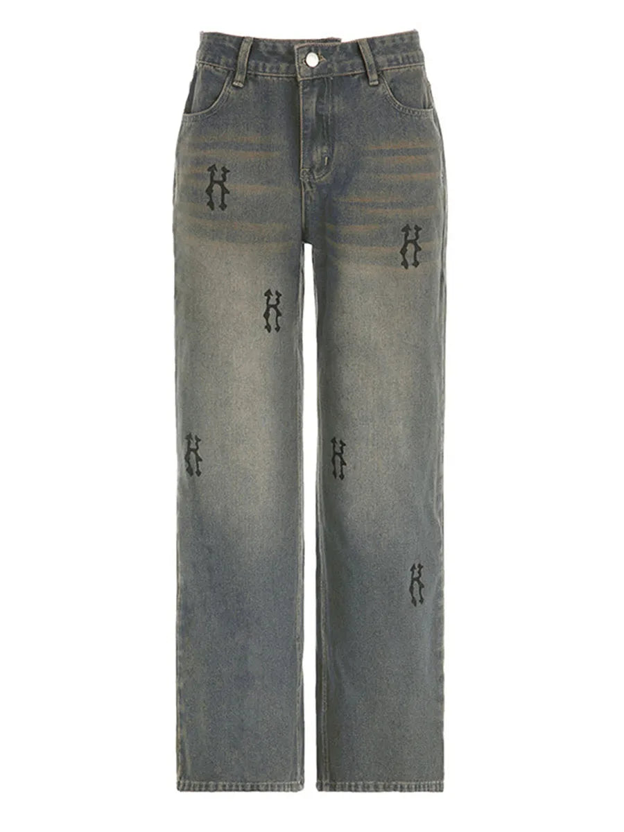 Women's Retro- Wide Leg Denim Jeans....20% OFF! TRENDING NOW!