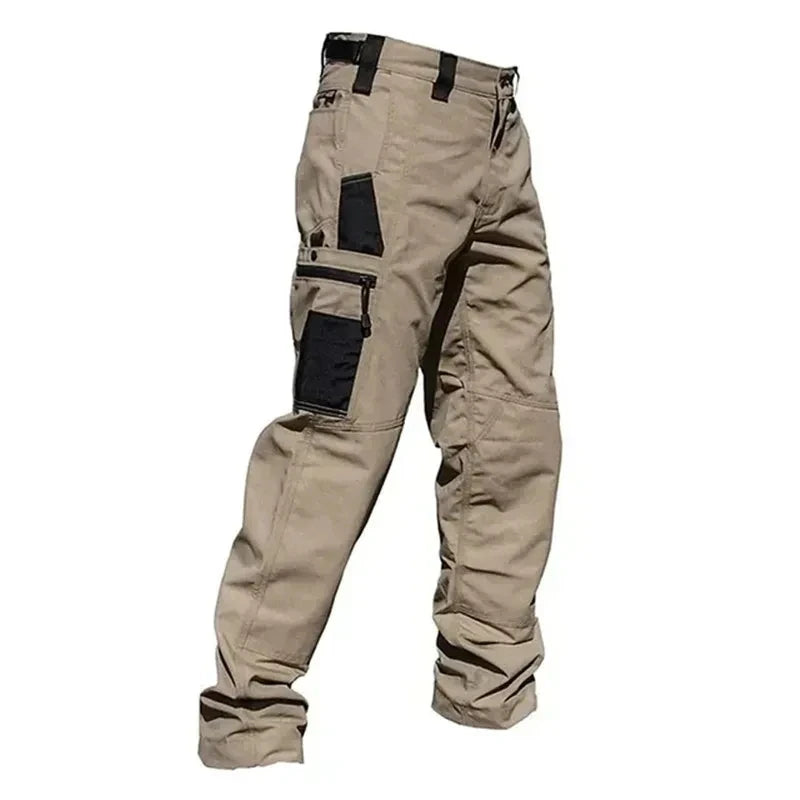 Men's Wear Resistant Pants, Multi-Pocket, Straight Leg Cargo Pants....10.94% OFF!