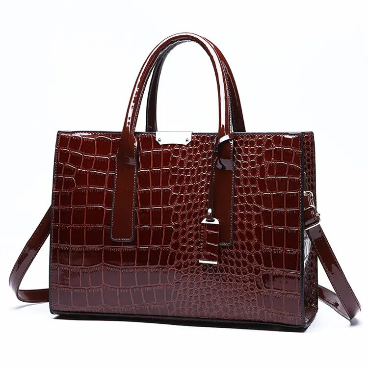 Women's Crocodile Print Handbags ,Purse ,Tote Bags, Adjustable Strap, Top Handle, Large Capacity, Crossbody Bags....13.98% OFF!