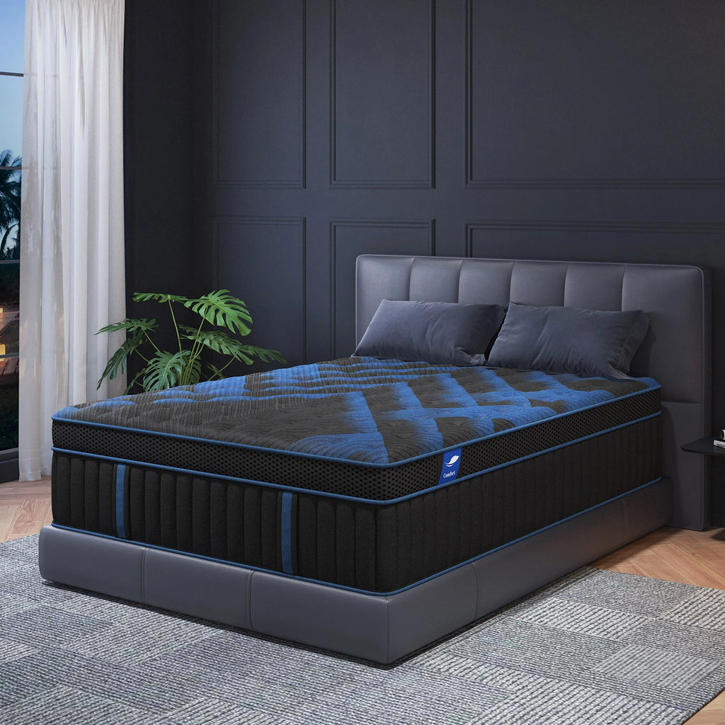 12"Gel Memory Foam Hybrid Pocket Spring Mattress, Twin, Full, Queen, King, Bed Mattress In A Box, Medium Firm Motion Isolation....36.35% - 39.10% OFF!