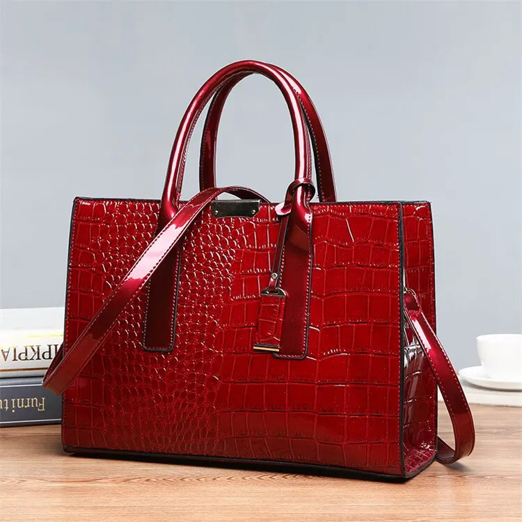 Women's Crocodile Print Handbags ,Purse ,Tote Bags, Adjustable Strap, Top Handle, Large Capacity, Crossbody Bags....13.98% OFF!