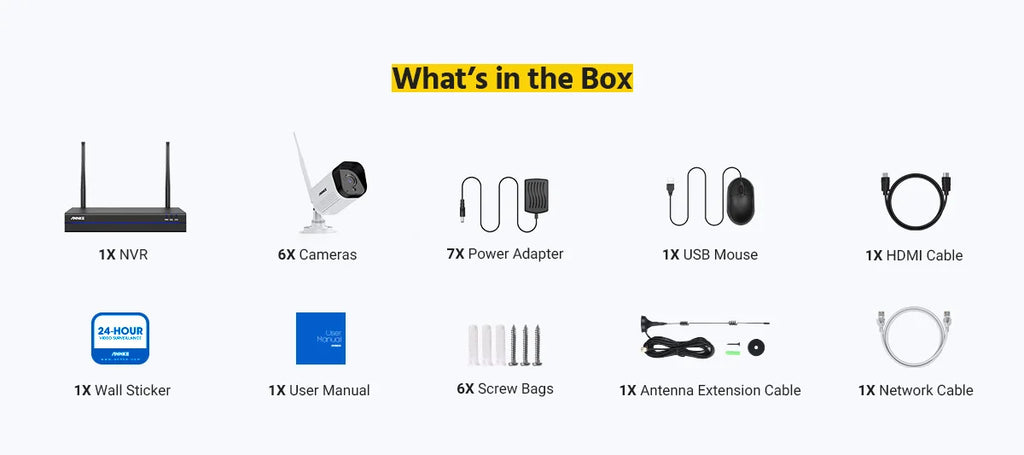 Outdoor Wireless, Video Surveillance System, Video Recording & Playback, Wi-Fi Access, Instant Motion Detection, AI Detection, Outputs For TV, Monitor & Computer, Mobile Monitoring, Weatherproof Outdoor....11.92% OFF!