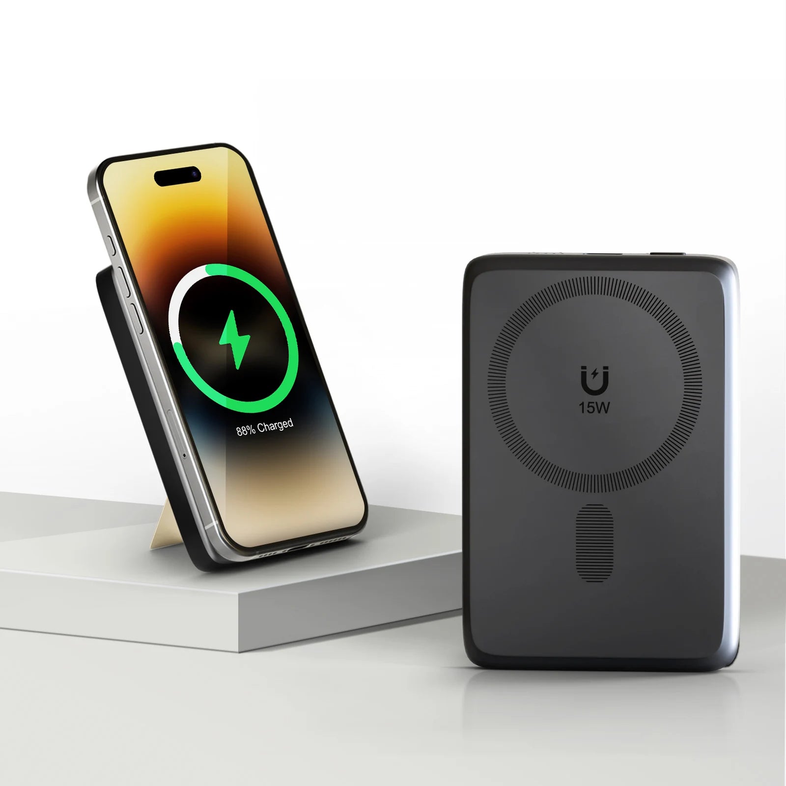 Magnetic Power Bank, 10,000W, Wireless Charger, Portable ,Super Fast Charging With USB C Cable For iPhone 16/15/14/13/12 Series...TRENDING THIS WEEK!