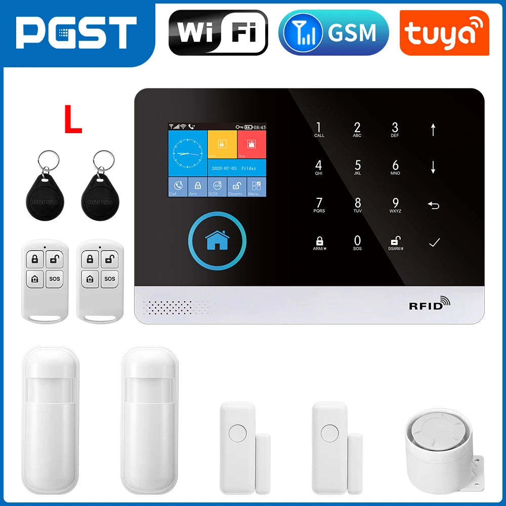 Home Security System, Indoor, Arm Via App, Wireless, Indoor Display Keyboard, Device Sharing....56.654% OFF!