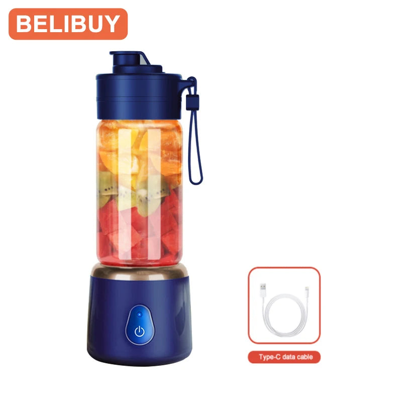 Portable Electric Juicer, USB Charging, Mini Fruit Blender, Juice Squeezer/Mixer, Take It On The Go....49.30% OFF! STILL TRENDING THIS WEEK!