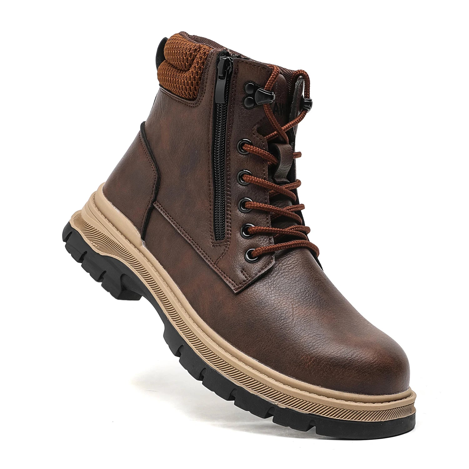 Men's Waterproof Safety Boots, Steel Toe Work Boots, Anti-Smash-Stab-Resistant Safety Boots.....20% OFF! TRENDING NOW!