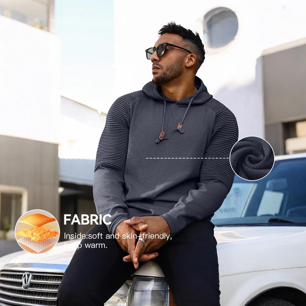 Men's Pullover Sweatshirt Hoodie, Drawstring...STILL TRENDING ON GOOGLE!