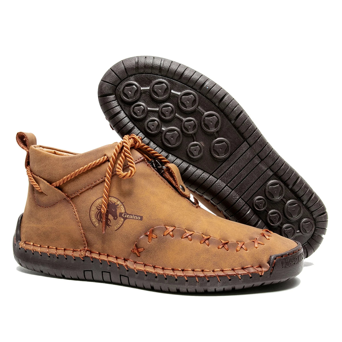 Western Chic Handmade Ankle Boots - Premium Hand-Stitched, Soft Leather, Casual Outdoor Shoes for Women - Comfortable, Durable.....20% OFF!