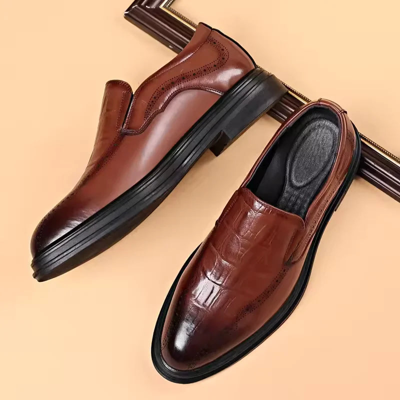 Men's Oxford Business Casual Leather Dress Shoes.....20% OFF! I HAVE SLIGHTLY OVER 100 LEFT!