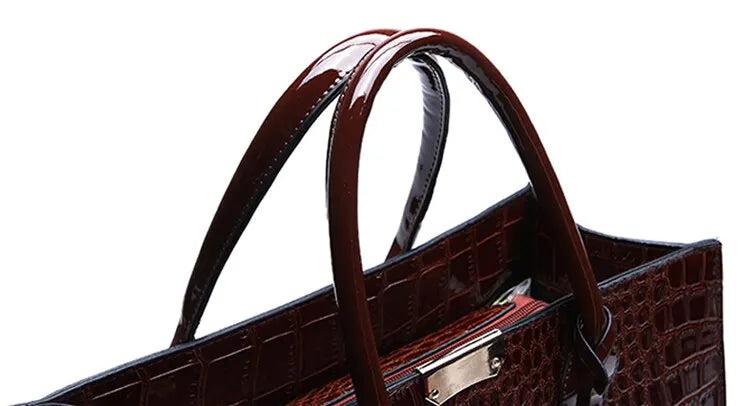 Women's Crocodile Print Handbags ,Purse ,Tote Bags, Adjustable Strap, Top Handle, Large Capacity, Crossbody Bags....13.98% OFF!
