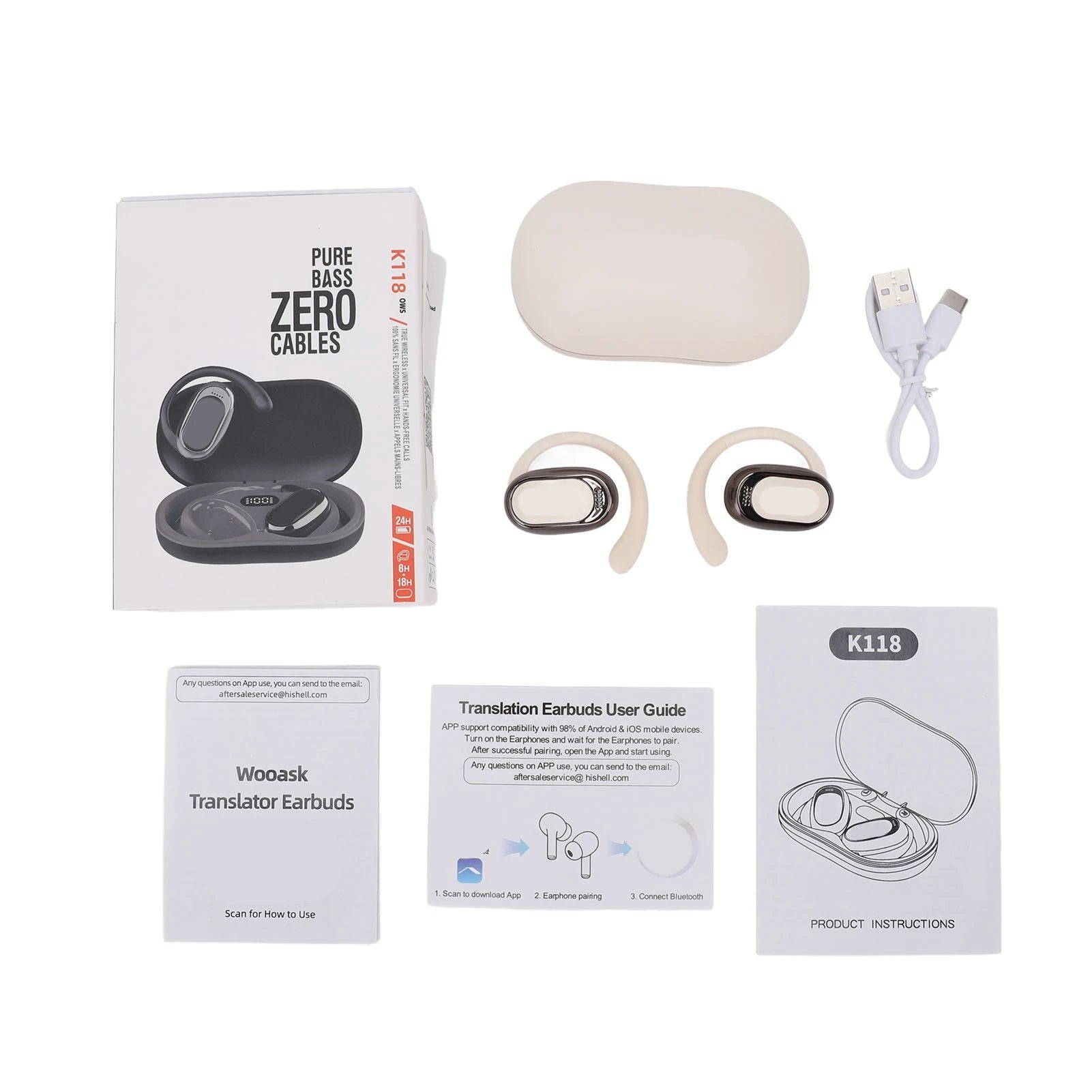 Real Time, Clear Sound, Bluetooth, Wireless Earbuds, Music Playing With Charging Case, Language Translator...ANYTHING EARBUDS/EARPHONES IS STILL TRENDING ON GOOGLE!