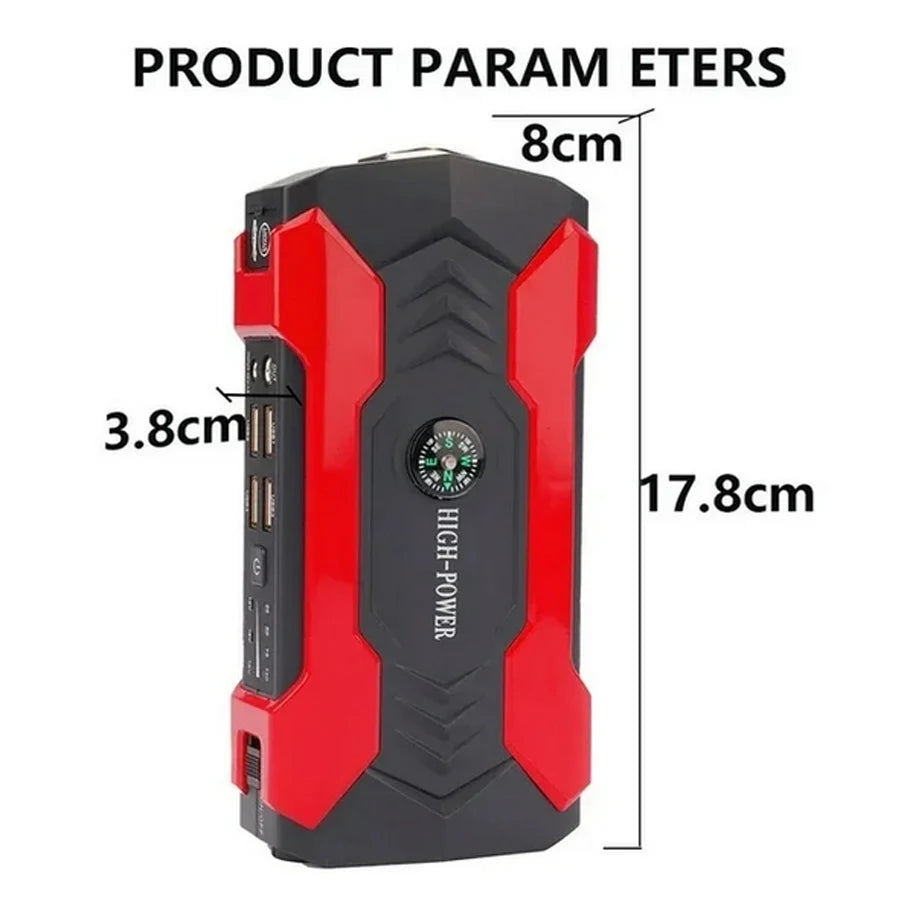 Car Jump Starter, 12V, LED Flashlight, Portable Battery Booster...20% OFF! TRENDING NOW!