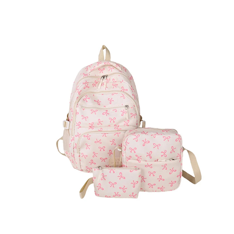 3 Piece/Set, Print, Backpack With Crossbody Bag & Small Purse....23.79% OFF!