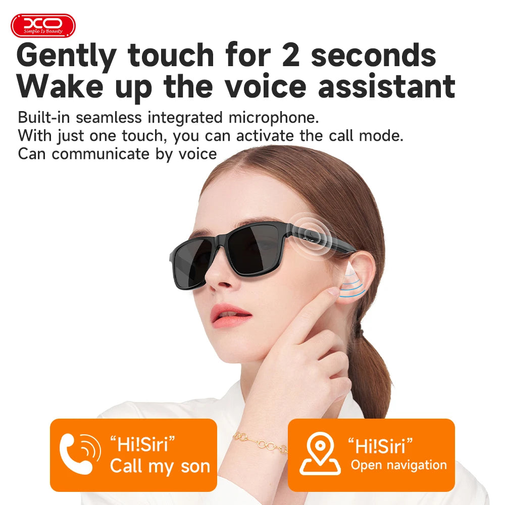 Smart Glasses, Wireless, Make/Receive Calls, Listen To Music, Sunglasses With Blue Light & UV Protection...TRENDING THIS WEEK!