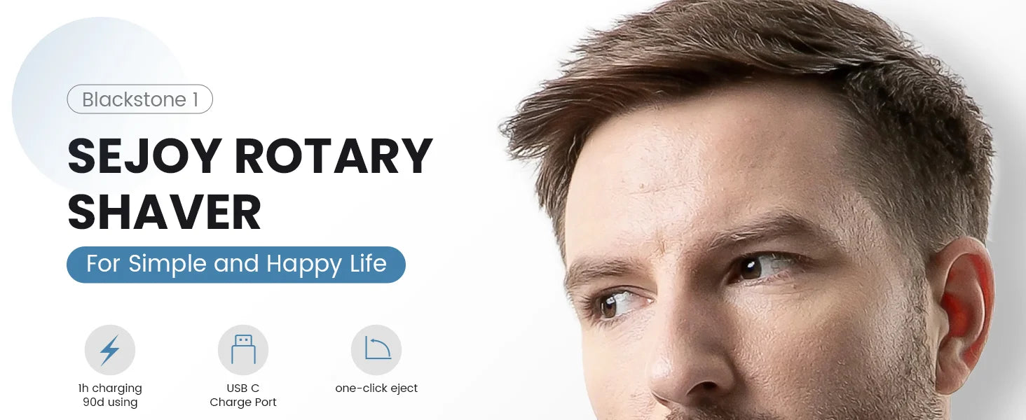 Men's Electric Razor, Rechargeable, Electric Razor Shaver, Wet/Dry Shave, 3 Sets Of Floating Heads....37.77% OFF!