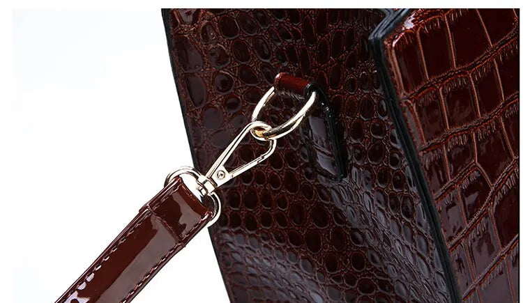 Women's Crocodile Print Handbags ,Purse ,Tote Bags, Adjustable Strap, Top Handle, Large Capacity, Crossbody Bags....13.98% OFF!