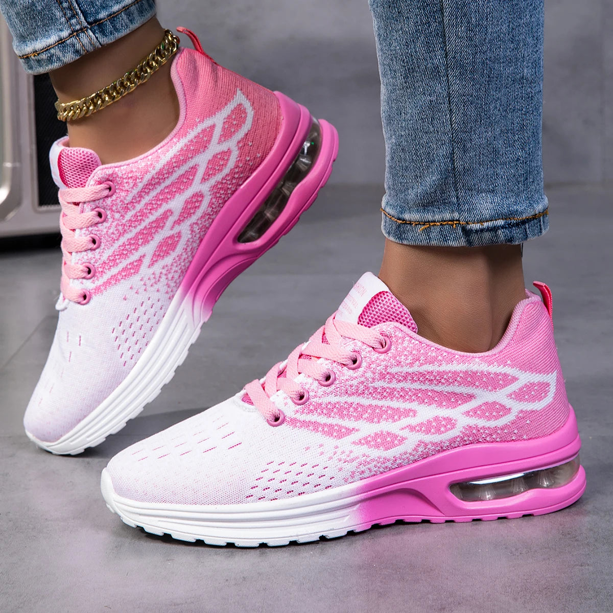 Women's Orthopedic Sneakers, Lightweight, Casual Air Running Shoes.
