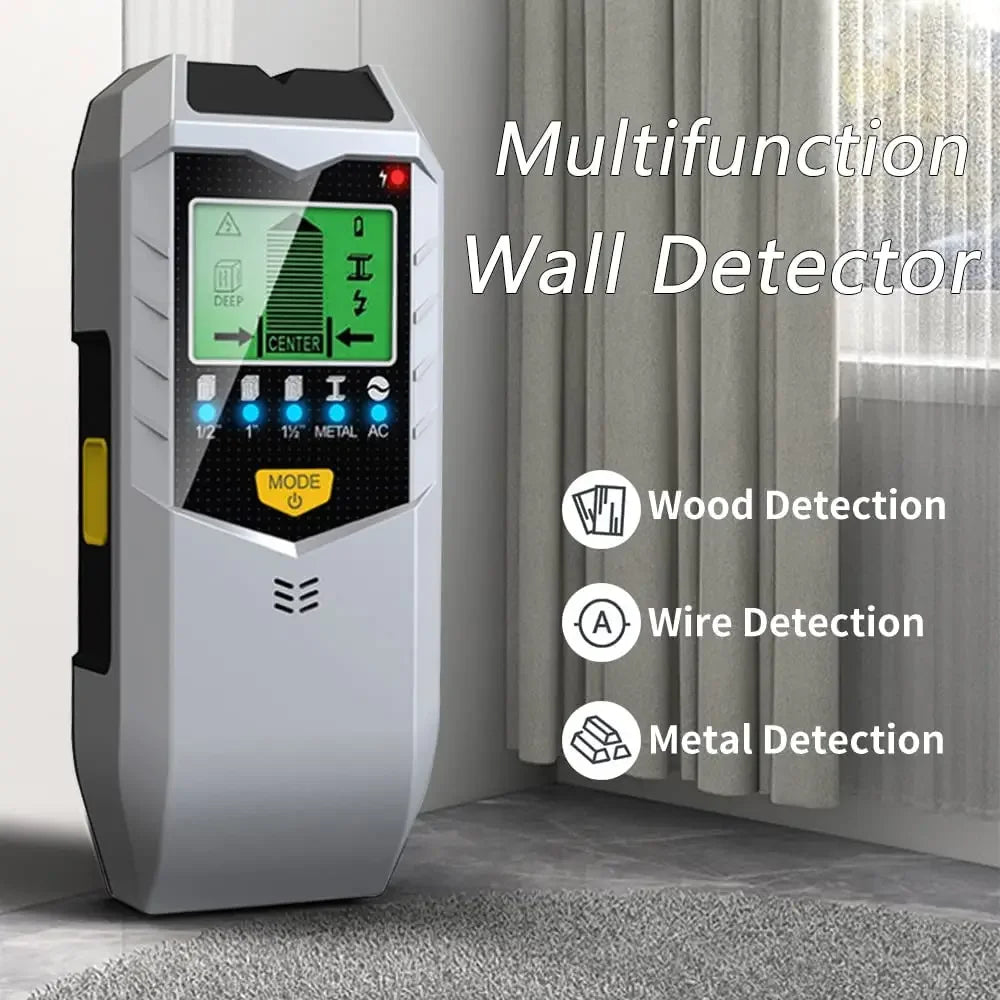 5 In 1 Electronic Wall Detector, Finder, Multifunctional Handheld  Metal Detector, Stud Wood Finder, Live AC Wires