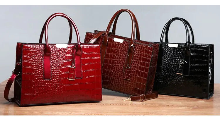 Women's Crocodile Print Handbags ,Purse ,Tote Bags, Adjustable Strap, Top Handle, Large Capacity, Crossbody Bags....13.98% OFF!