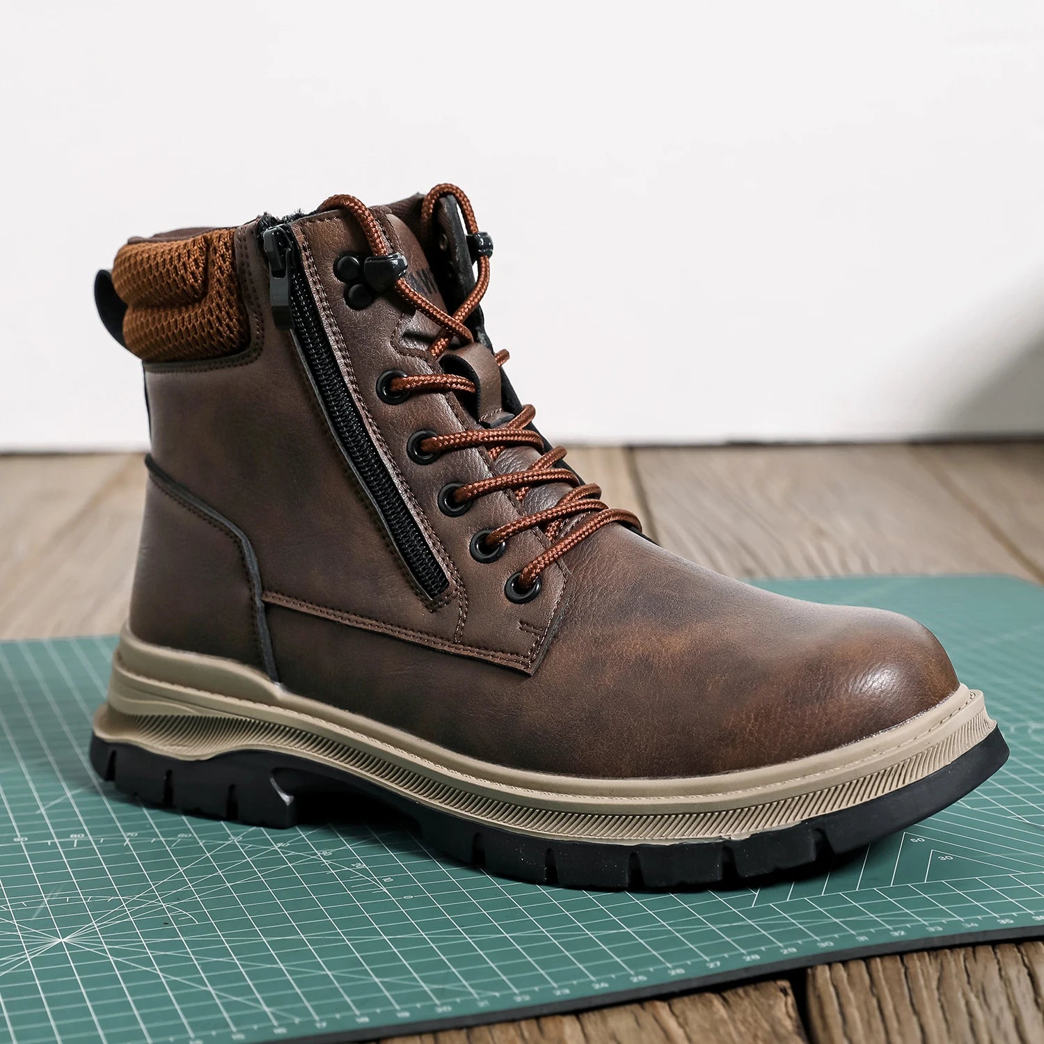Men's Waterproof Safety Boots, Steel Toe Work Boots, Anti-Smash-Stab-Resistant Safety Boots.....20% OFF! TRENDING NOW!