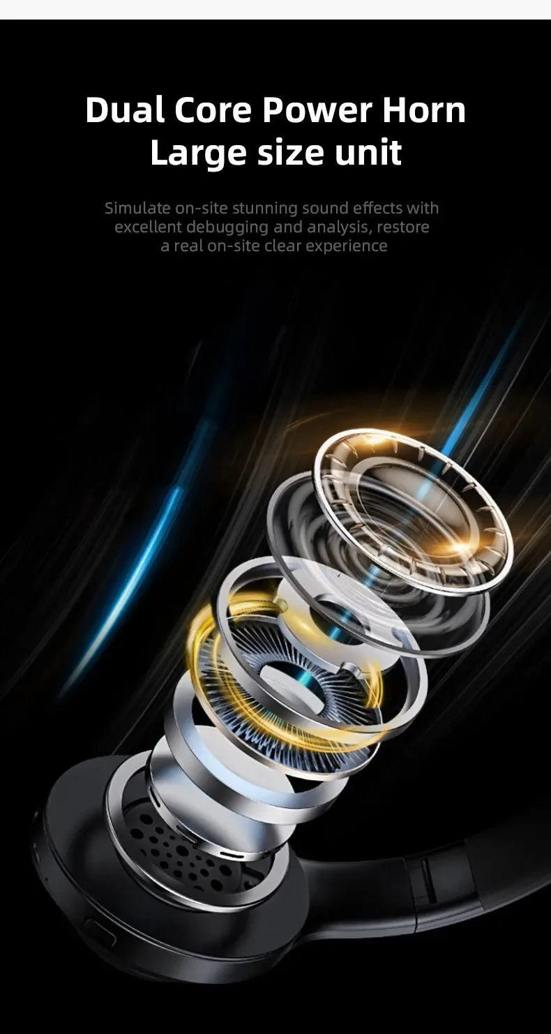 Handsfree Wireless Headphones/Earphone, Noise Canceling, P47 Headset, Bluetooth Head Phone For iPhone, Huawei, Samsung S22