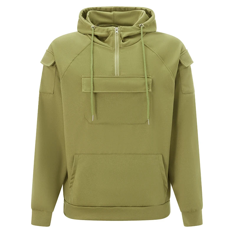 Men s Pullover Hoodie, Long Sleeve Sweatshirt With 4 Pockets....TRENDING THIS WEEK!