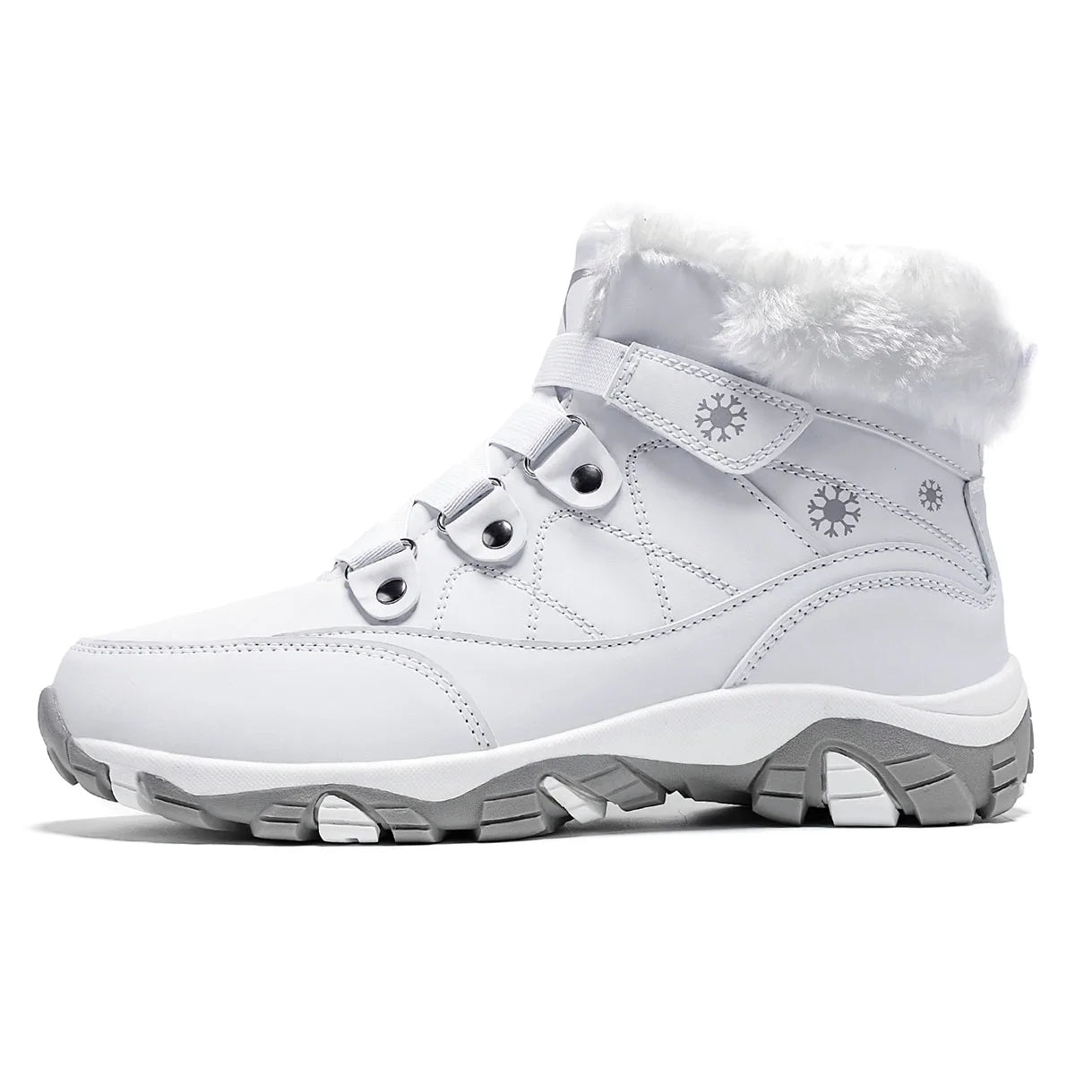 Women's Warm Fur Lined Winter Boots, Comfortable Ankle Booties, Outdoor Hiking Boots.....15% OFF!