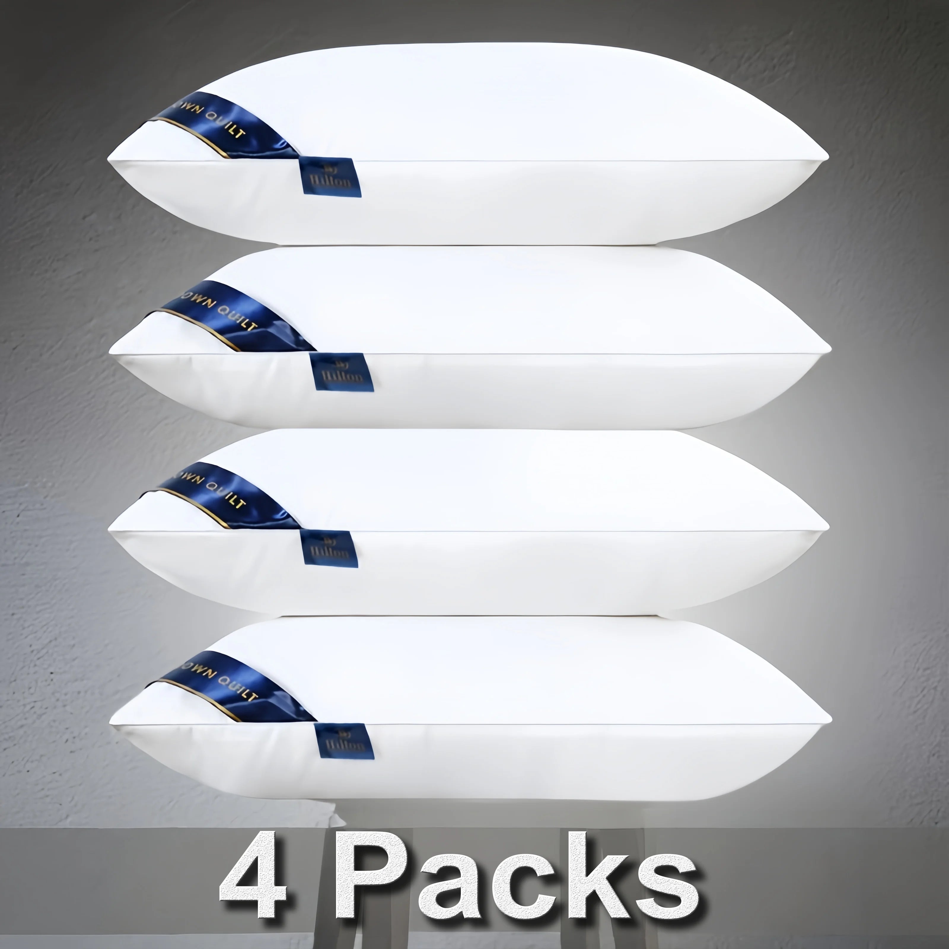 Sleeping, Luxury Hotel Hilton Comfortable Memory Foam Pillows- 4 Pack....52.68% OFF!
