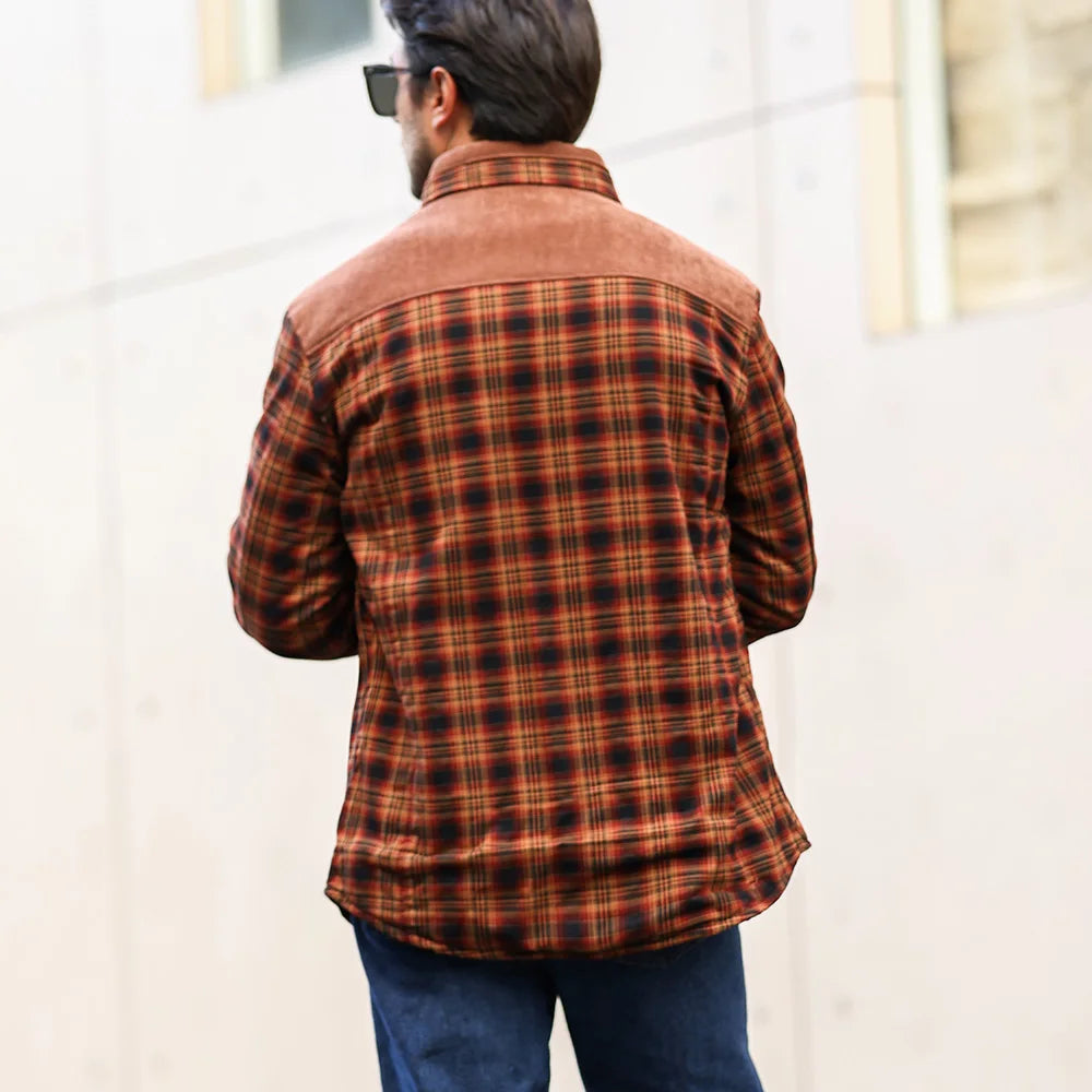 Men's Jacket, Windproof/Warm Bomber Coat, Sherpa Lined Flannel...20% OFF! TRENDING NOW!