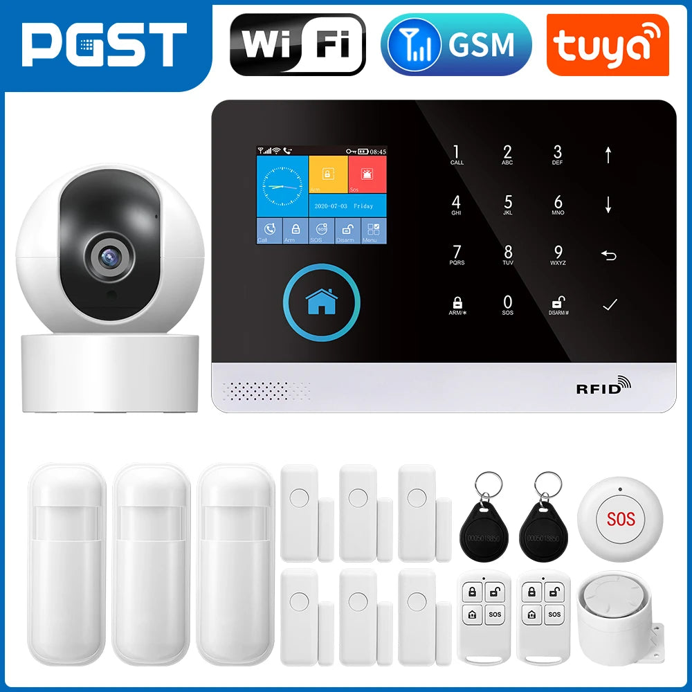 Home Security System, Indoor, Arm Via App, Wireless, Indoor Display Keyboard, Device Sharing....56.654% OFF!