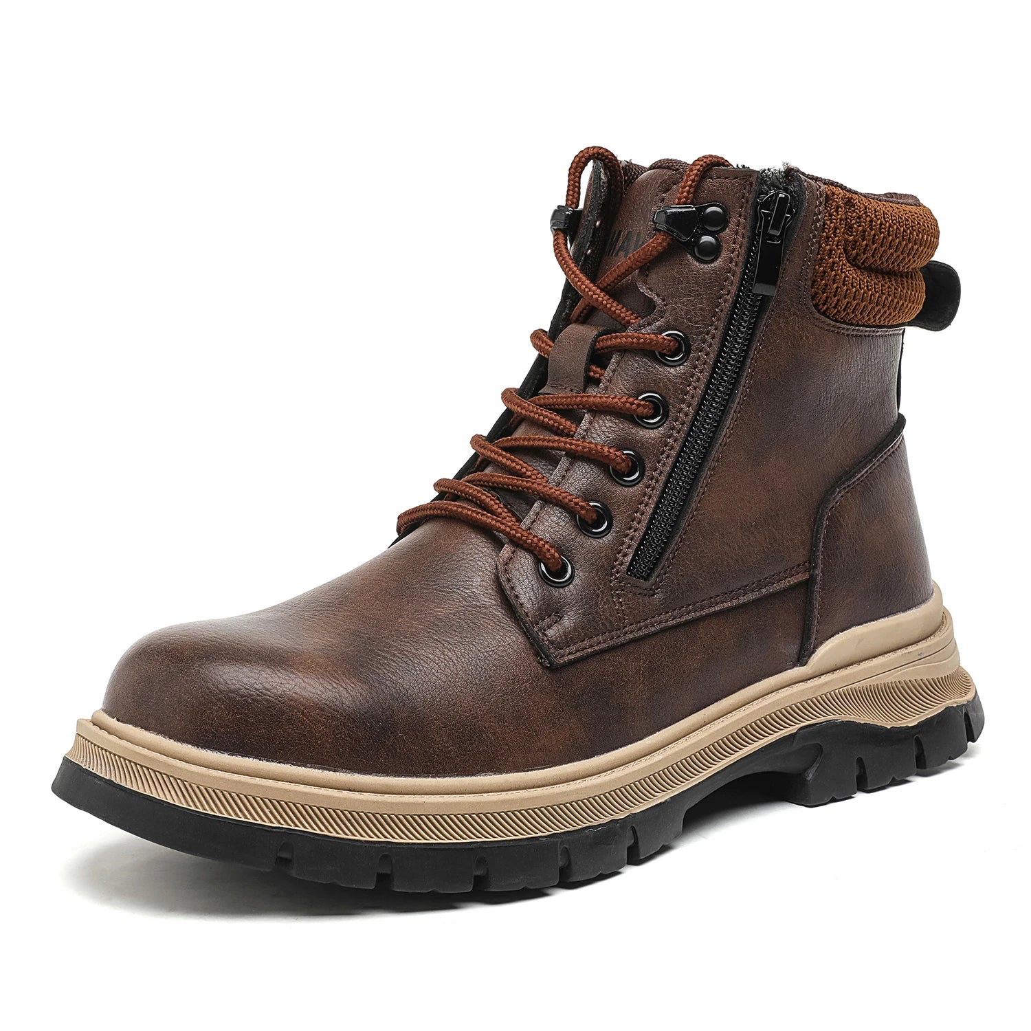 Men's Waterproof Safety Boots, Steel Toe Work Boots, Anti-Smash-Stab-Resistant Safety Boots.....20% OFF! TRENDING NOW!
