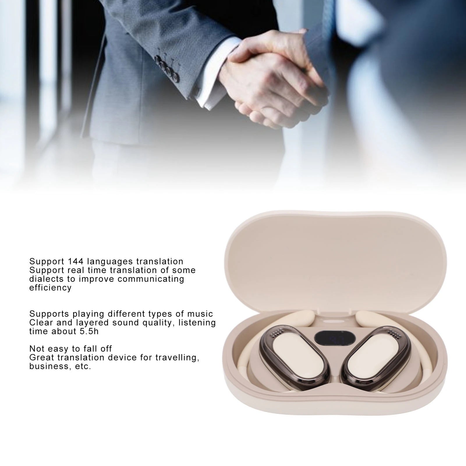 Real Time, Clear Sound, Bluetooth, Wireless Earbuds, Music Playing With Charging Case, Language Translator...ANYTHING EARBUDS/EARPHONES IS STILL TRENDING ON GOOGLE!