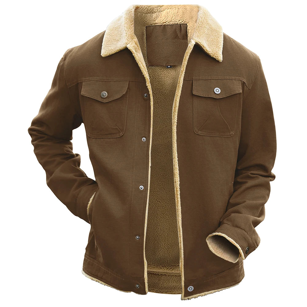 Men's Warm Waterproof Fleece, Lined High Quality Multi-Color Coat.....20% OFF!