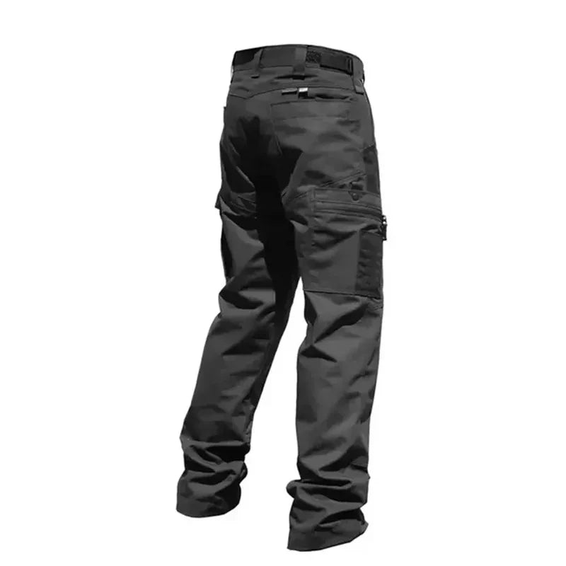 Men's Wear Resistant Pants, Multi-Pocket, Straight Leg Cargo Pants....10.94% OFF!