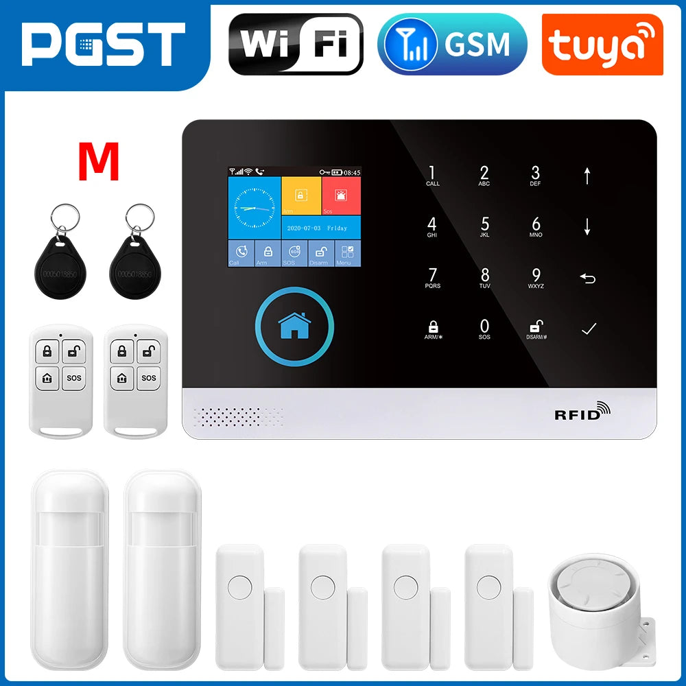 Home Security System, Indoor, Arm Via App, Wireless, Indoor Display Keyboard, Device Sharing....56.654% OFF!