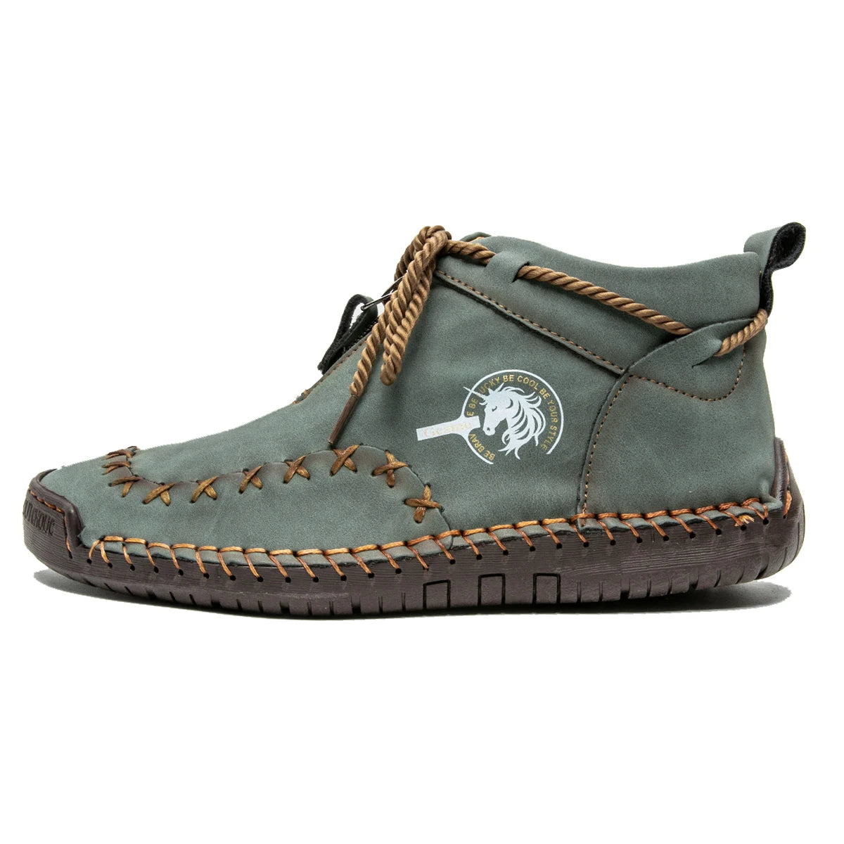 Western Chic Handmade Ankle Boots - Premium Hand-Stitched, Soft Leather, Casual Outdoor Shoes for Women - Comfortable, Durable.....20% OFF!